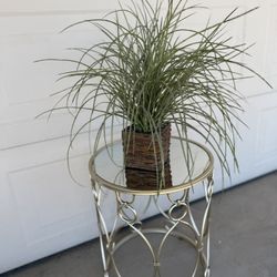 Mirrored Side Table