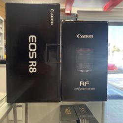 Canon R8 With RF 24-105mm L 