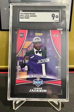 2018 Lamar Jackson Rookie Football Card