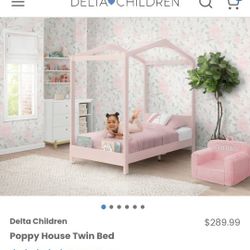 Pink Twin Bed frame