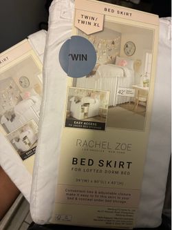 Rachel Zoe Bed Skirt for lofted dorm