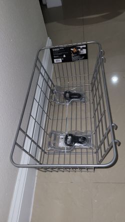 Fast track rubbermaid basket