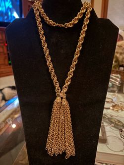 Vintage Park Lane rope necklace