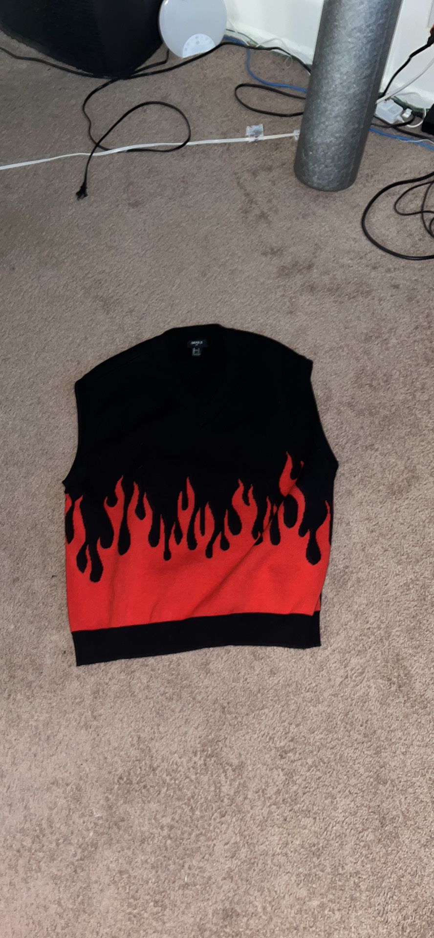 Flame Sweater Vest 