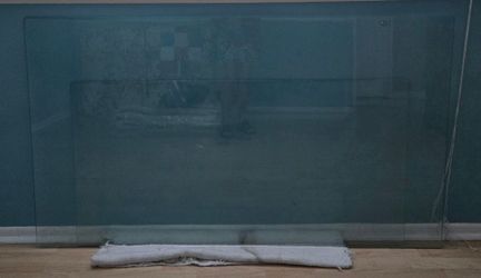 Pencil edge glass