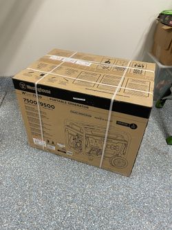 Brand New Westinghouse WGen7-Watt Single Fuel (Gasoline) Portable Generator