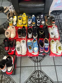 Air Jordan's and Nike dunks and Nike forces