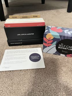 Self Care Bucket List Card Deck