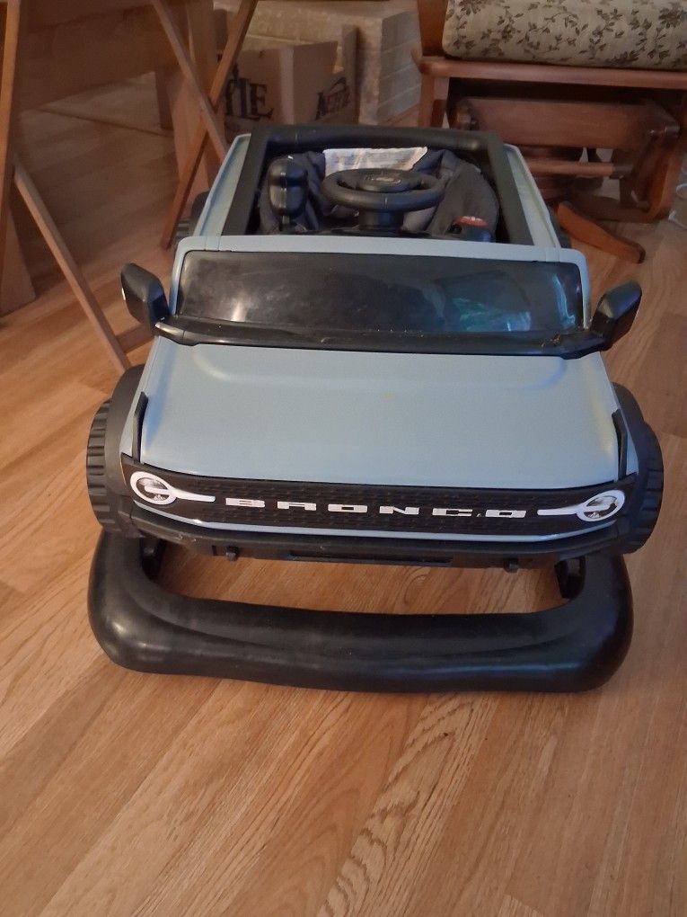 Ford Bronco Kids Walker Like New