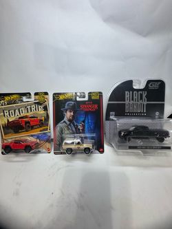 Hot Wheels & Greenlight Die-Cast Car Lot of 3