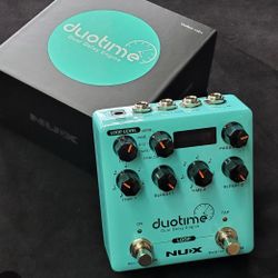 NUX NDD6 STEREO TAP TEMPO DELAY GUITAR PEDAL WITH LOOPER