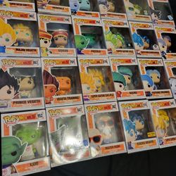Funko Pop Lot Dragonball Pops 46!