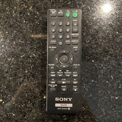 Sony RMT-D187A DVD Remote DVPNS710 DVPSR101 DVPSR200 DVPSR500H DVPFX950 DVPNS611