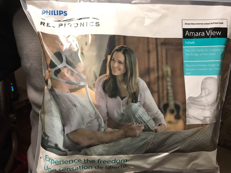 Phılıps respıronıcs amara vıew fıtpack brand new ın the box
