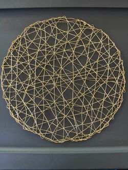 Gold Metallic String Placemat for Wedding - Party Supplies - Serveware & Barware - Misc Serveware & Barware - Wedding -
