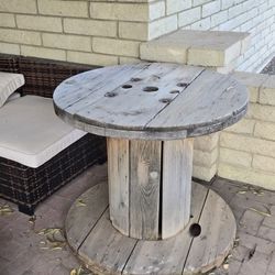 Large Spool Table 
