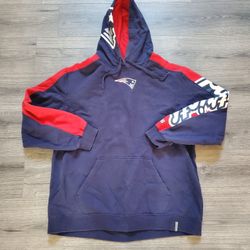 Reebok New England Patriots Helmet Hoodie Mens Size 2XL