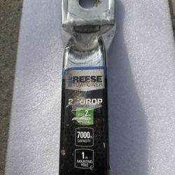 Reese Towpower (contact info removed)- 2" Drop Black Nickel Carbon Forged Interlock Ball Mount