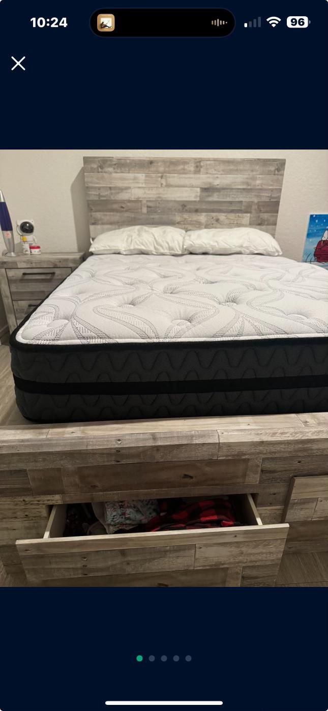 Bed Frame And Mattress