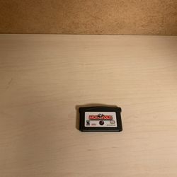 Monopoly (Nintendo Game Boy Advance, 2005) GBA Authentic Tested & Working 