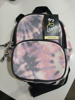 Art Class Mini Backpack – New with Tags – Pink Tie-Dye