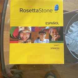 Spanish Rosetta Stone Program 
