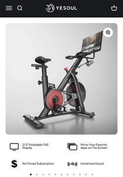 Yesoul G1m Total Gym Evolve – Brand New, 21-Inch Screen - Marietta, GA