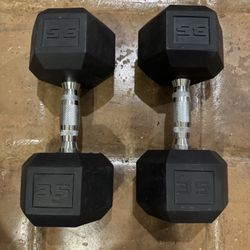 35lb Dumbbell Set