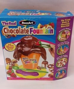 RoseArt The Real Chocolate Fountain For Kids Motorized 7950 