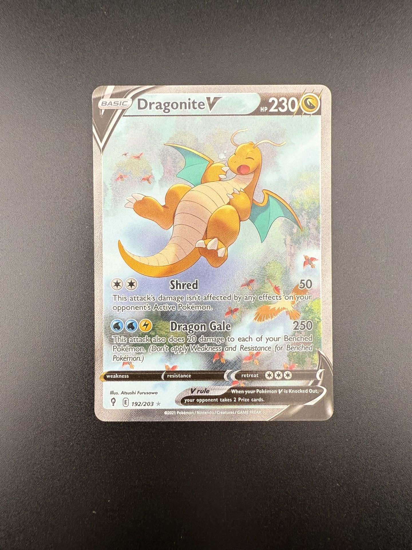 Pokemon Dragonite V Alt Art 192/203