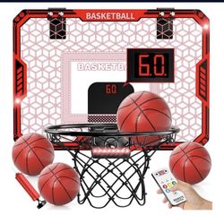 LED Light Basketball Hoop 