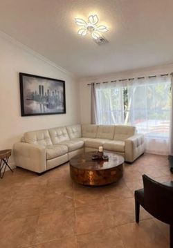 Leather Sofa