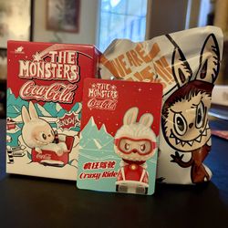 Labubu The Monsters x Coca Cola Series - CRAZY RIDE