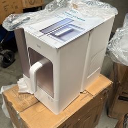 Gevi - Ice Maker Countertop with 1 Gallon Side Tank, 40lbs/24H Nugget Ice Machine 