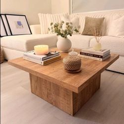 Mango Wood Coffee Table 35x35 Wood Design New