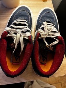 VANS SKATE HALF CAB - NAVY / BURGUNDY