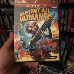Ps2 Destroy All Humans 