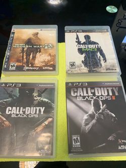 Call of Duty PS3 Bundle – 4 Games