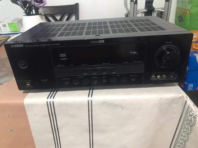 RECEIVER YAMAHA MODEL RX V363 EXCELLENT CONDITIONS