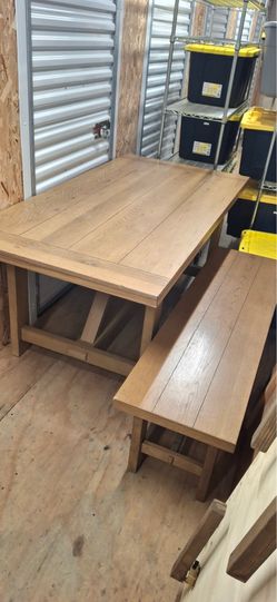 Table and Bench-seat Combo