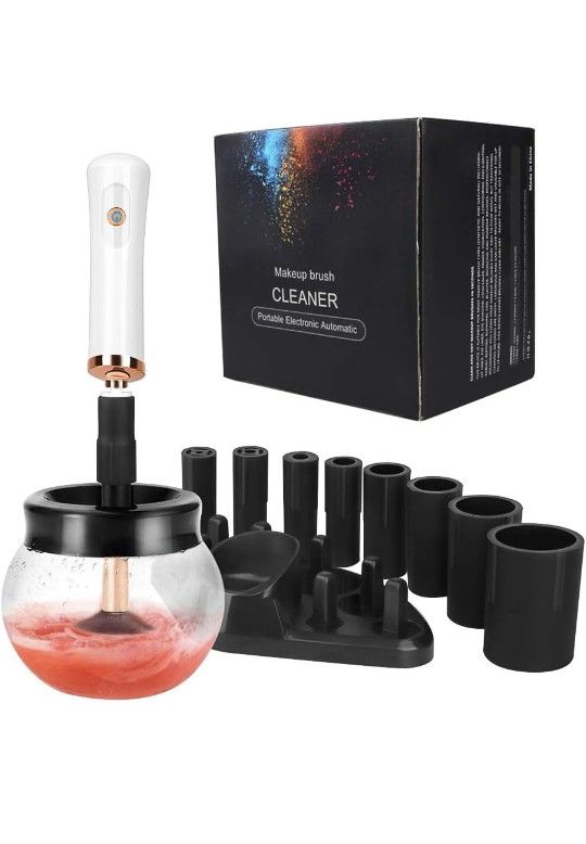 Brand New Makeup Brush Cleaner Dryer Quick Drying Makeup Brush Washing Machine Automatic Brush Cleaner Makeup Brush Protect and Maintain Tools