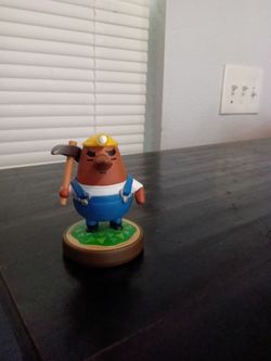 Mr. Resetti Animal Crossing Amiibo Figure