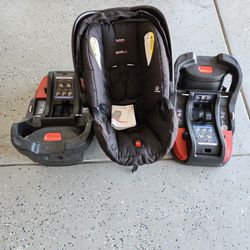 Britax Car Seat, Two Bases
