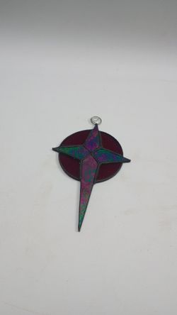 Stain glass cross