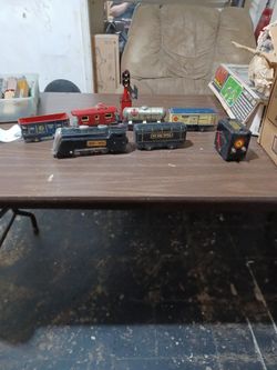 Pre-war Marx New York Central Lanes Train Set