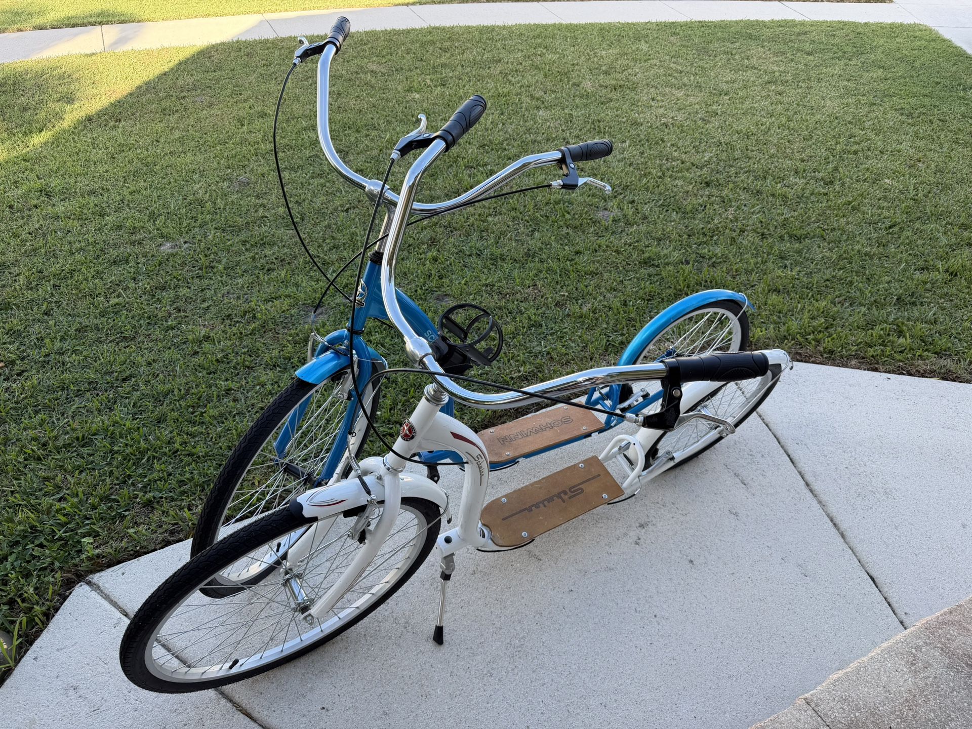 Pair Of Adult Scooters