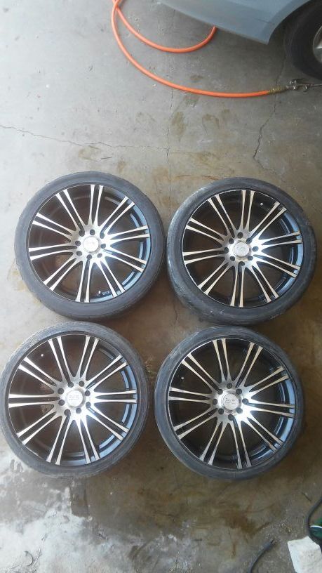 17" DXR Performance Rims Set