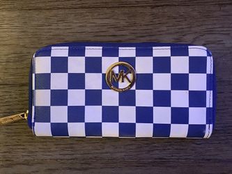Michael Kors Jet Setter Checkerboard Wallet