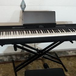 Donner DEP-20 Digital Piano 88 Key Full Size Weighted Keyboard. Inc. Stand & Seat. Merry Christmas!