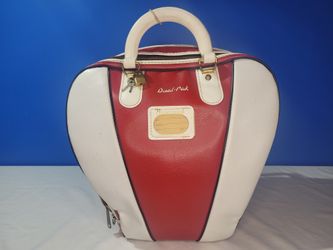 Vintage Bruinswick Bowling Bag Red / White